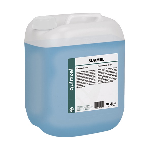 SUAMEL. Suavizante de ropa 20 litros.                                                                                                                                                                                                         